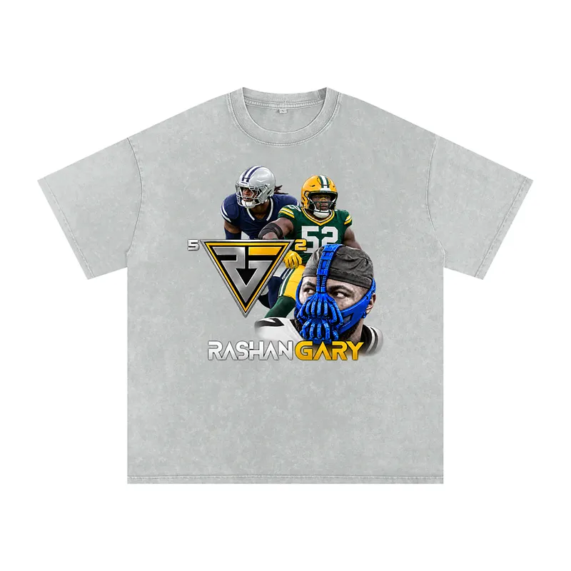 Rashan Gary RG52 Boxy Washed T-shirt