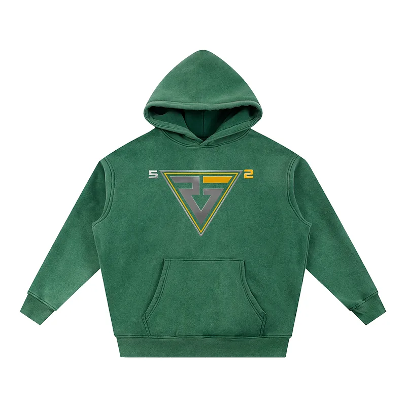 Rashan Gary Silver Logo Oversized Hoodie